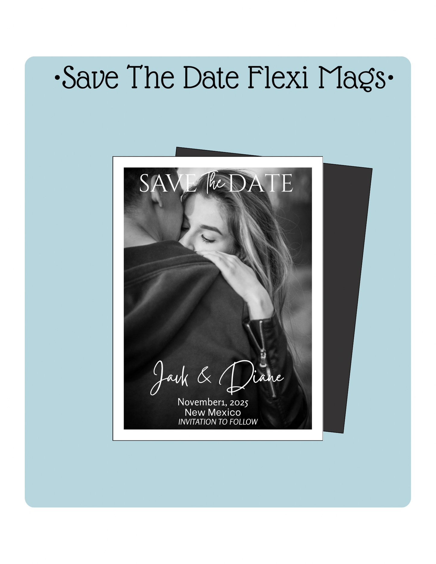Save the Date Flexi Mags📅