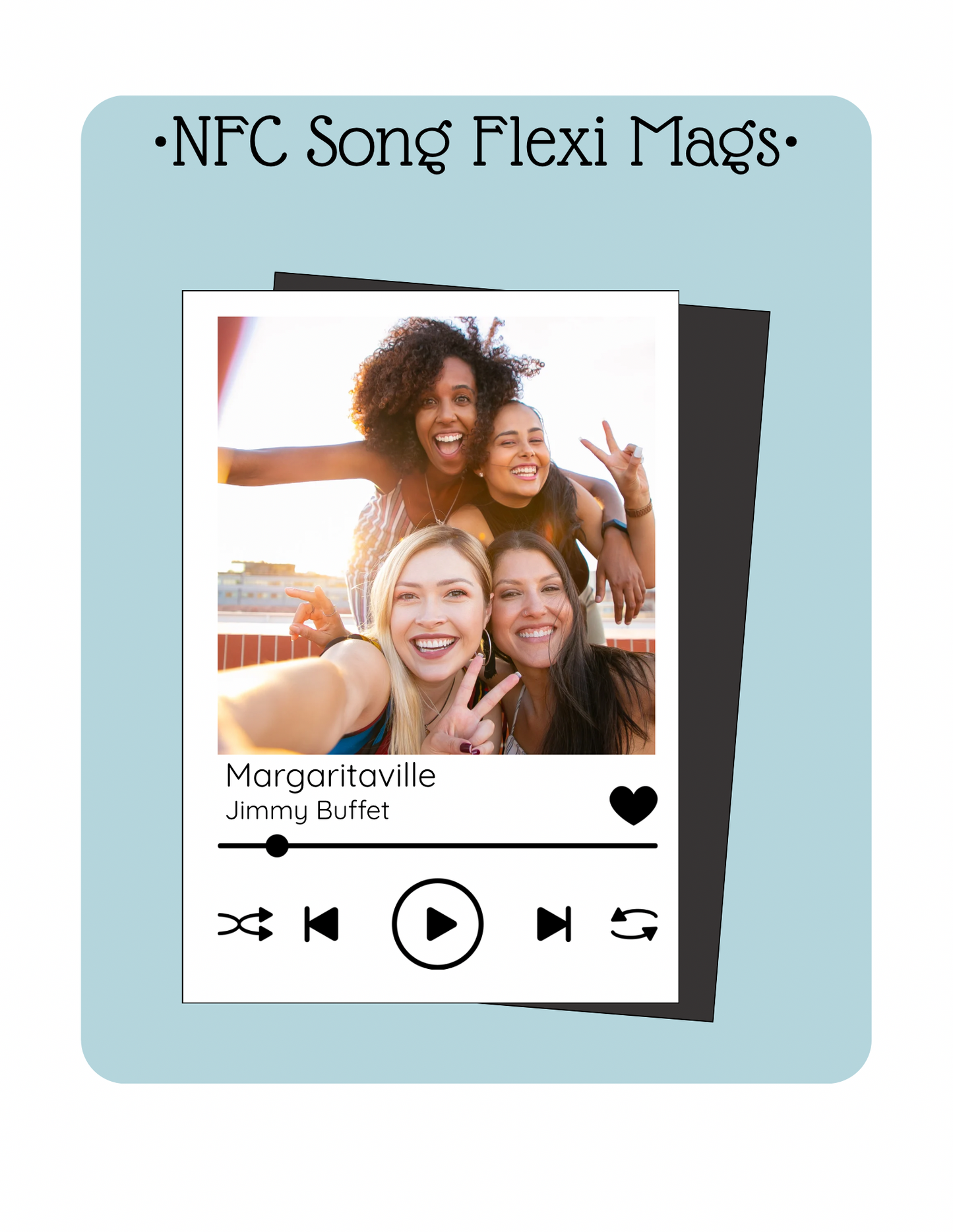 NFC Tap to Play Flexi Mags🎵