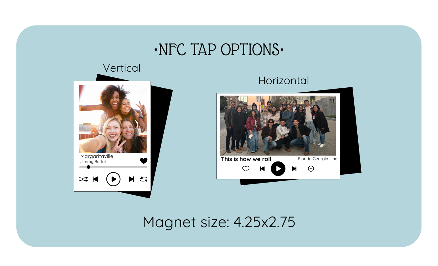 NFC Tap to Play Flexi Mags🎵